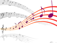 Graphic of Music Notes