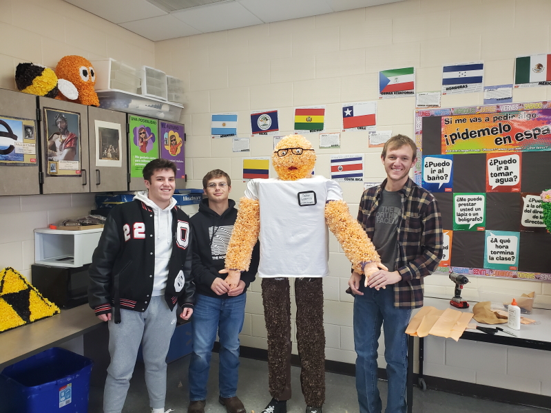 Photo of Class Choice winners Aydan Adkins, Quinton Lewis, Trenton Puckett, and Levi Lyons