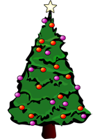 Image of a Christmas tree