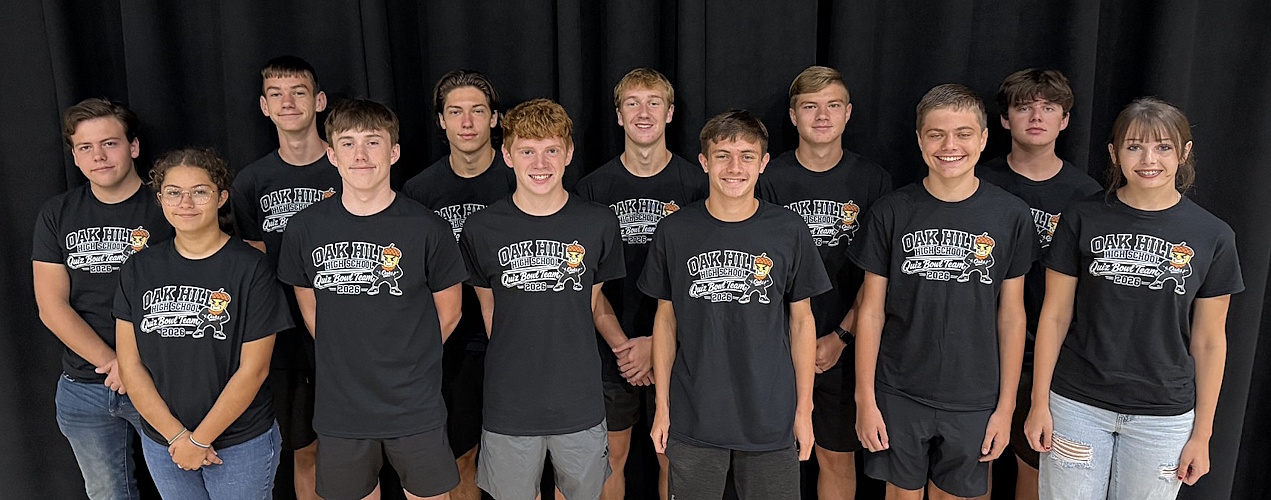Photo of Myah Leonard, Boone Nelson, Wyatt Blakeman, Easton Ehman, Sawyer McCain, Emaree Lusk, Jacob Vernon, Graham Michael, Phil Angermueller, Jacob Lyons, Ty Irwin, and Trent Fulkerson